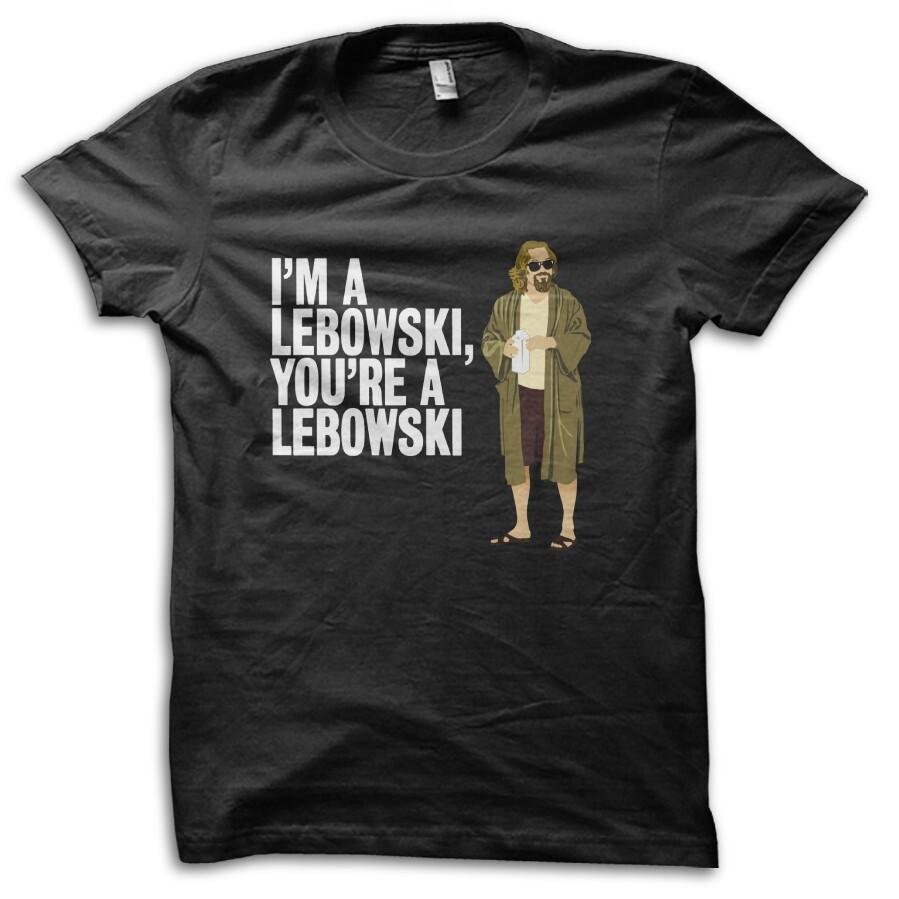 The Big Lebowski  I m a Lebowski, You re a Lebowski  Funny 90s Retro Movie M5621 S