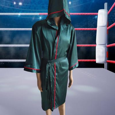 Dospělí Hladký Boxerský Plášť s Kapucí Prodyšný ke Kolenům Pánský Dámský Boxer Sanda