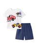 Little Maven Sommer Lässig Jungen Auto Cartoon Set, Europäischer & Amerikanischer Stil Kinderbekleidung
