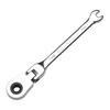 Ratcheting Combination Wrench Spanner 180-Degree Variable Angle Design Rust-resistant Quick Manual Ratchet Wrench