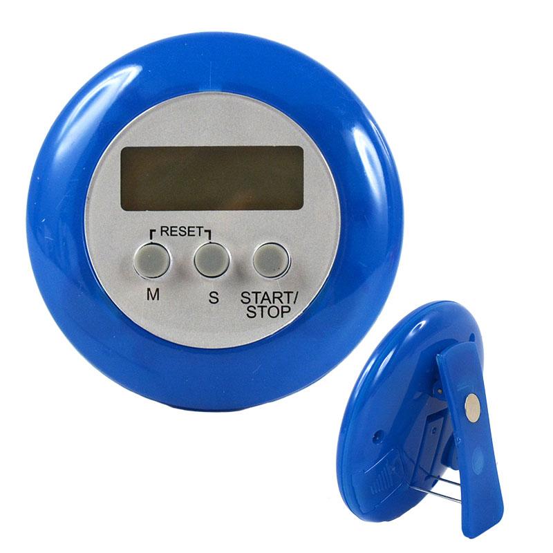 10Pcs Mini Portable Round Shape Digital Magnetic LCD Stopwatch Timer Kitchen Sport Racing Alarm Clock Countdown 99 Minute3