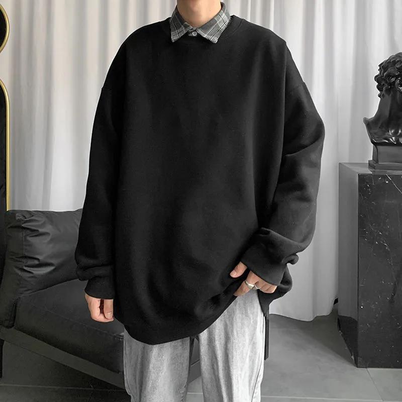 FiveFive Autumn Loose Solid Women Sweatshirts Lady