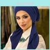 Polyester Womens Headscarf With Breathable Design For Casual Summer And Winter Wear