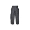 Pantalon cargo solide ample polyvalent confortable pour homme bas Charcoal HJ0644-060