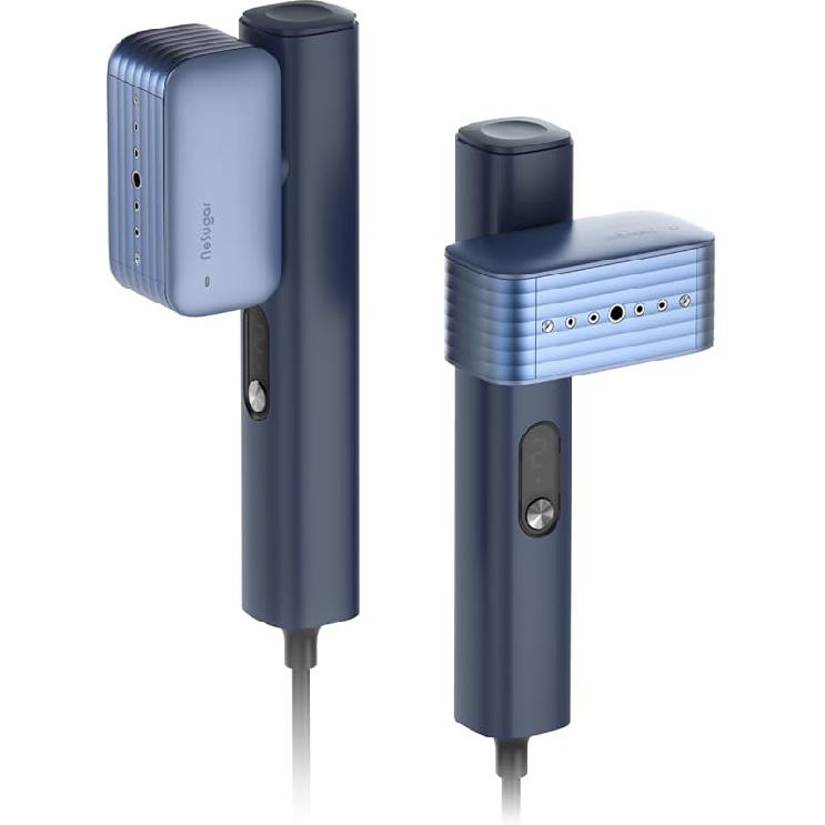 nesugar G2 Pro Smart Handheld Steamer for Clothes – Global Voltage Adaptation, Palm-Sized & Lightweight (0.8lb), Dual Steam Modes, Easy Wrinkle