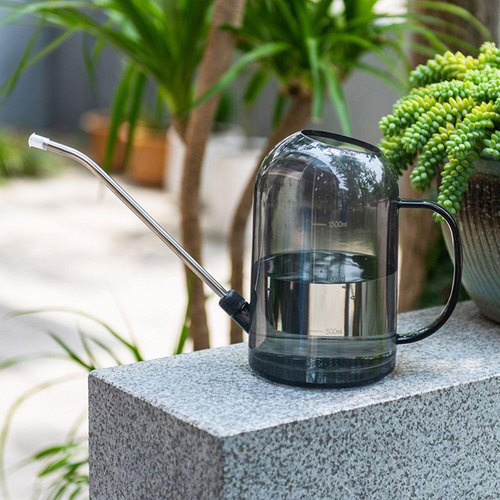 Stainless Tube Long Mouthed Watering Kettle 2L Garden Tool Watering Can Garden Supplies