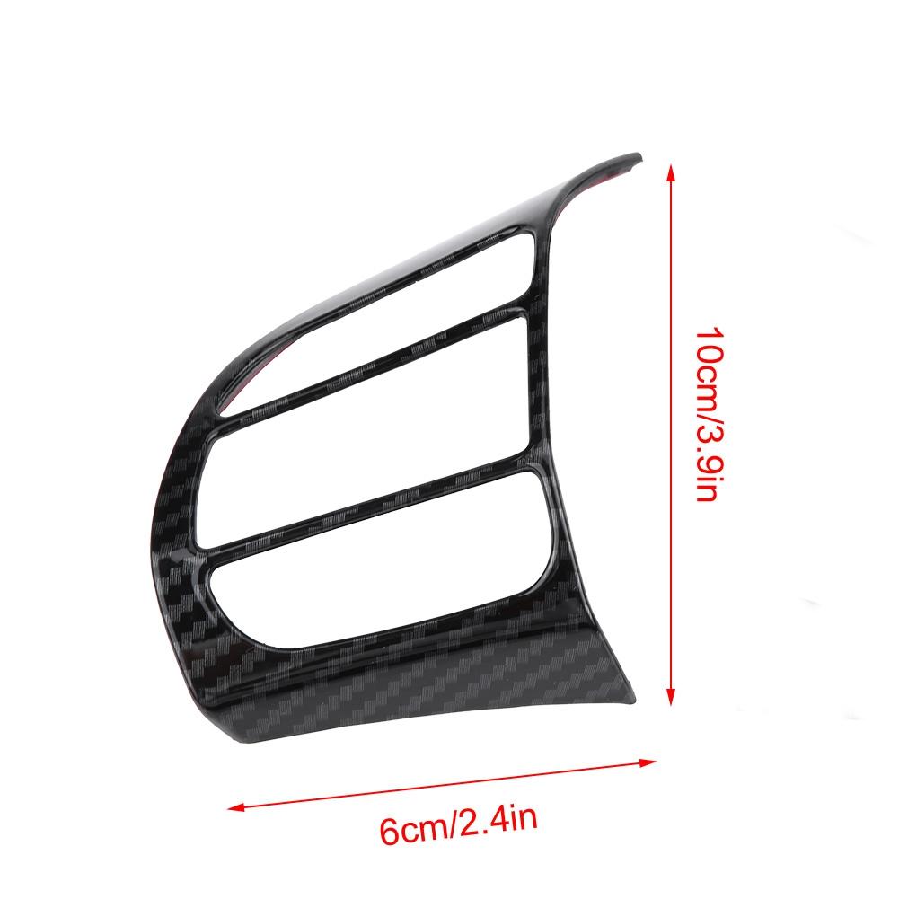 Car Interior Steering Wheel Cover Frame Trim for   Encino Kauai   2017-2020 SUV Silver