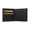 Coach 3 IN 1 Wallet 11 Eight Credit Card Slots Smooth Calfskin Wallet Men's Black