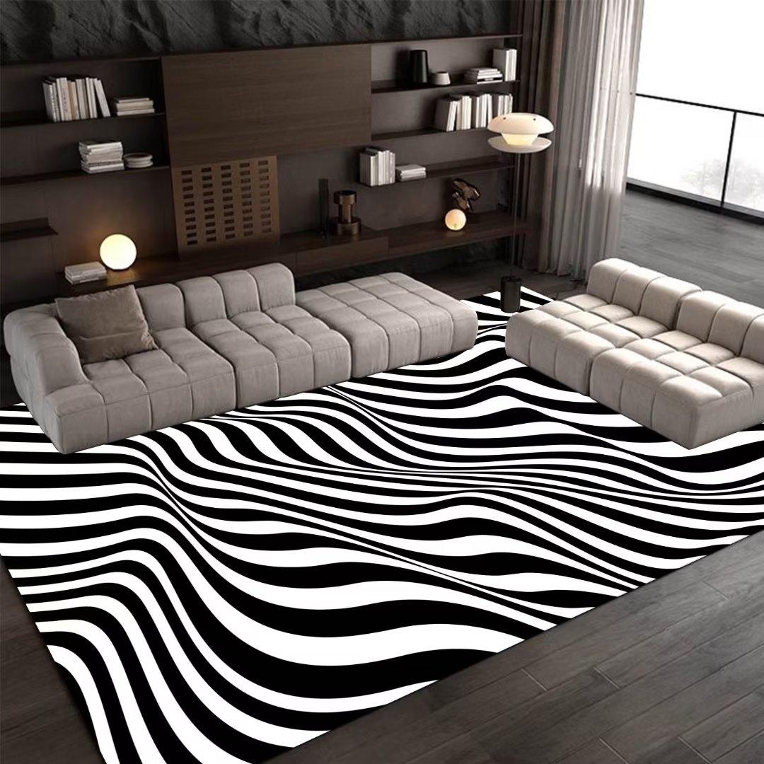 

Ковры в скандинавском стиле для спальни, ковры большой площади для гостиной, фланелевый коврик для гардеробной, нескользящий ковер для декора комнаты 60x90cm