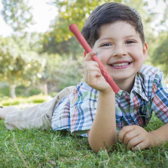 4 buc silicon chew stick alimentar grad BPA gratuit reutilizabil stres relief senzorial oral motor stick masticabil jucărie pentru nevoi speciale chewers