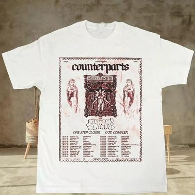 Neues Gegenstück und Sunami Band Tour T-Shirt Volle Größe S bis 5XL HL796 Unisex T-Shirt