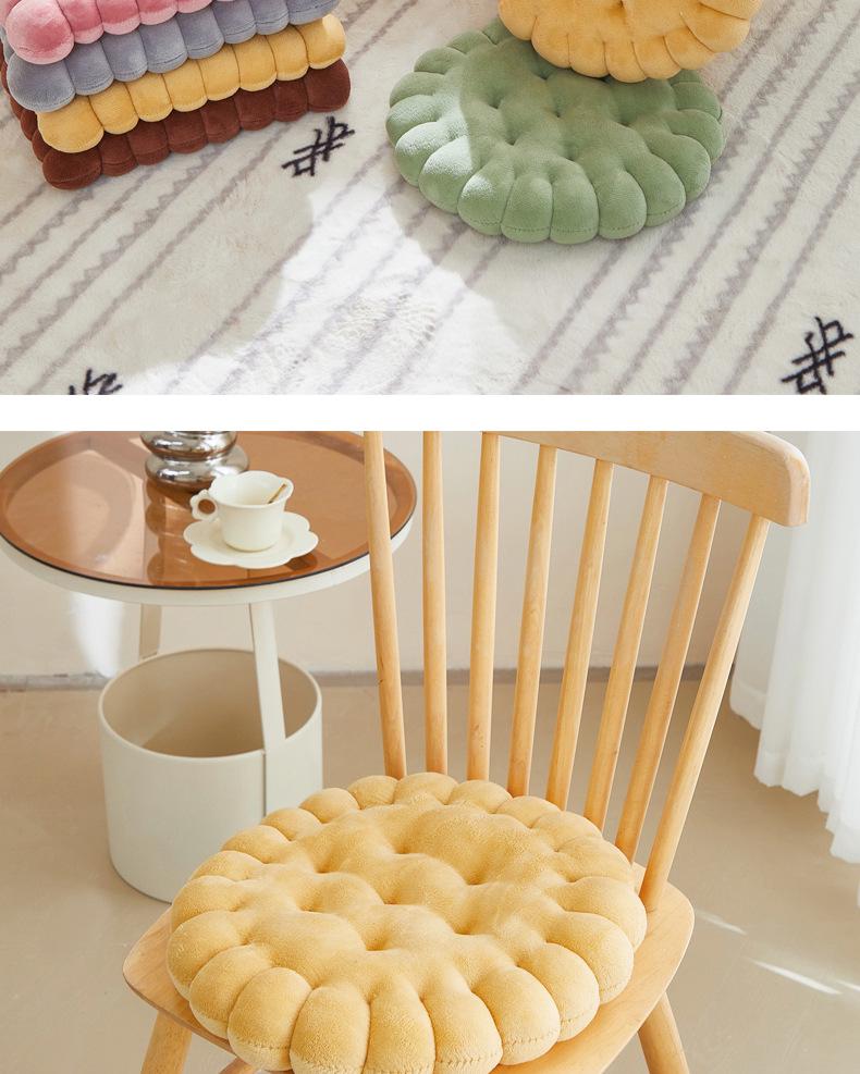 Large Biscuit Futon Tatami Cushion: Comfortable Floor and Chair Pad for Long Sitting Sessions
