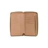Coach Zip Around 17 Solid Color Zipper Wallet Medium Women Wallet Silver Light-Yellow CH806-LHWFT