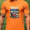 Brexit Sinking Union Jack Ship Graphic T Shirt Unisex Unisex Unisex Vintage Uk Eu Hot Topic Print Cotton Pub Party Tee