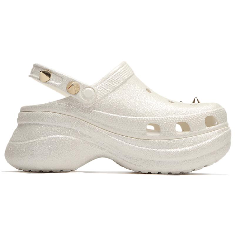 Crocs Classic Clog Little Whale EVA Outdoor Beach Hole Sneaker Women's White