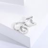 Women Brooch Hollow Kitty Shape Smooth Stainless Anti-slip Wear-resistant Coat Collar Hat Scarf Decoration