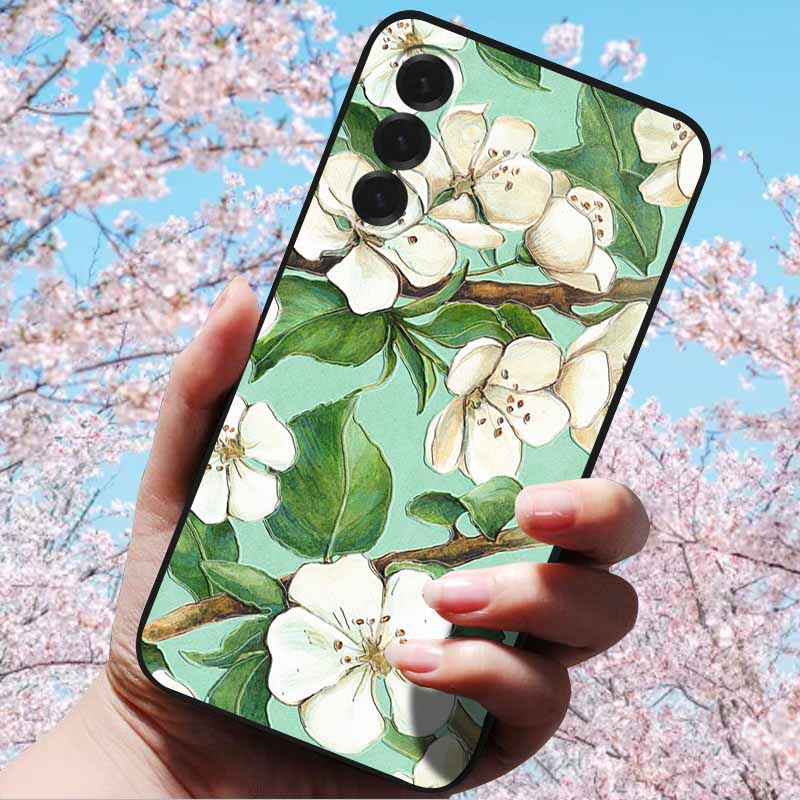 For Samsung Galaxy A56 A36 A26 5G Cases 3D Relief Flower Emboss Soft Silicone For A56 A36 5G 3D Cartoon Case Owl Shell 3D Relief