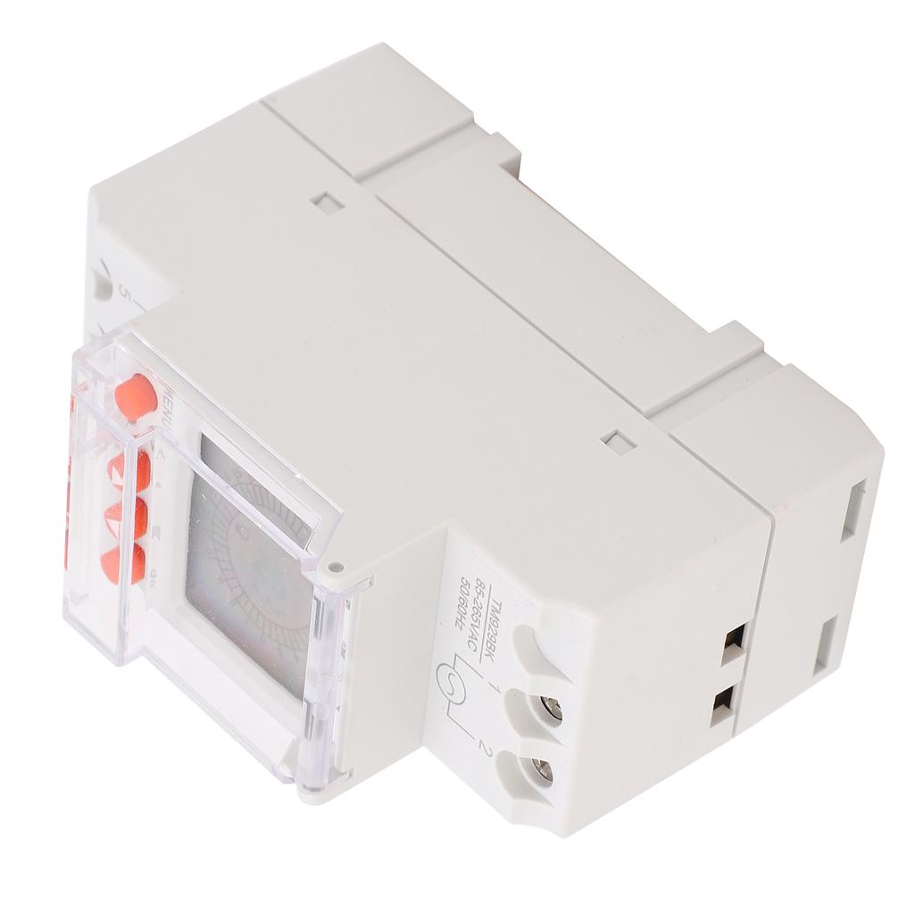 Digital Timer Switch Timekeeping Programmable Liquid Crystal Display TM929BK 85?265V 30A