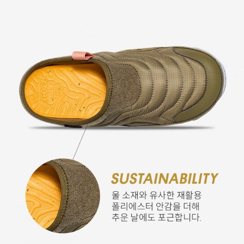 Teva Winter Slipper Unisex Camping Shoes Khaki Stvu2439582 Bto