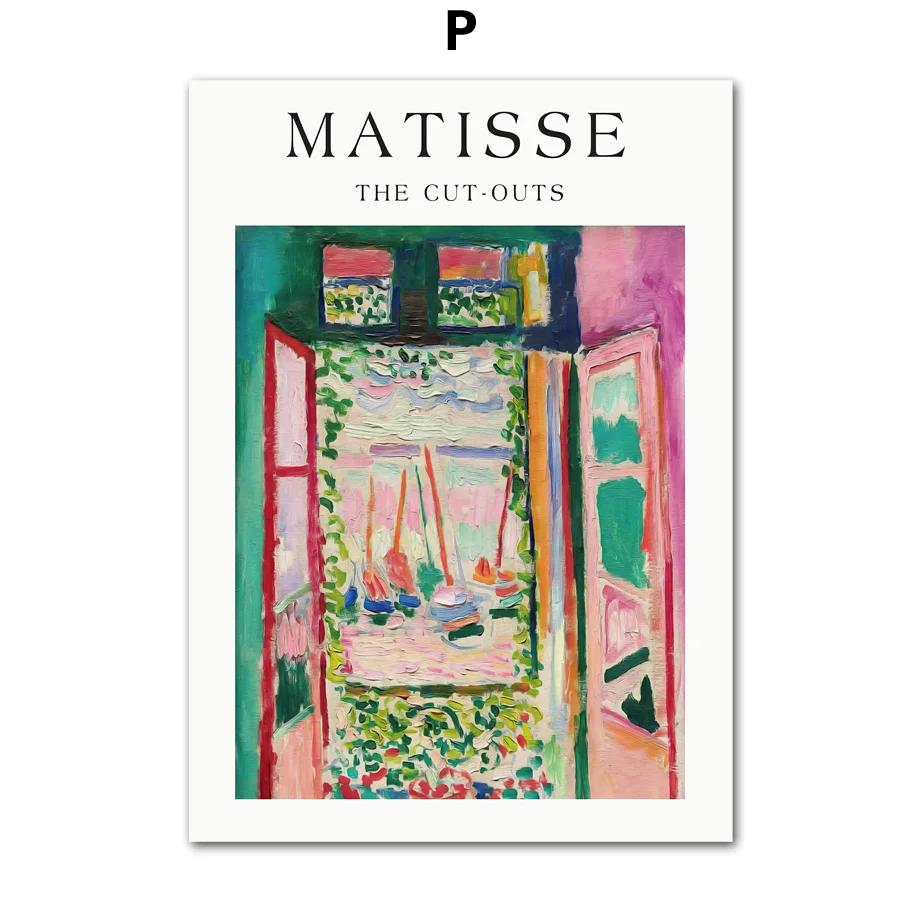 Retro Wall Art Painting, Canvas Posters and Prints, Fish, Picasso, Swan Woman Portrait, Buddha, Wall Pictures for Living Room De