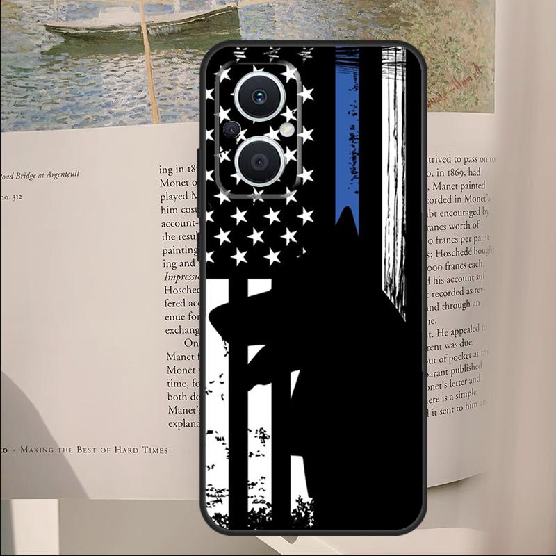 Cartoon German Shepherd Dog Cover For OPPO Reno 14 13 11 10 Pro 12F 11F 13F 14F 7 8 Lite OPPO Find X6 X5 X8 X9 Pro Case