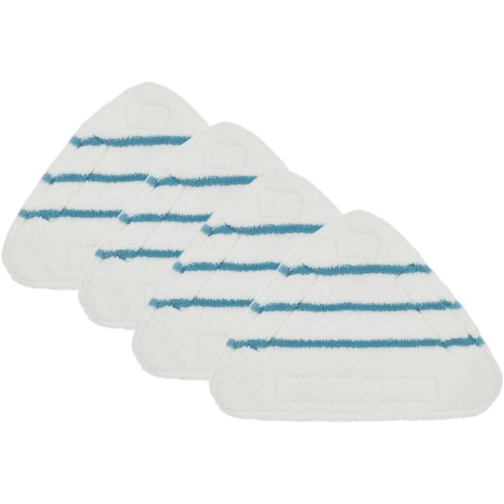 4-pack of Reusable Mop Pads for True & Tidy STM-500, STM-700 and STM-700A Steam Mop Accessories and Other Steam Mops.