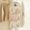 Large Capacity Storage Net, Dormitory Wardrobe, Socks Underwear Hanging Bag, Multilayer Breathable Mesh Pocket Door Storage Bags