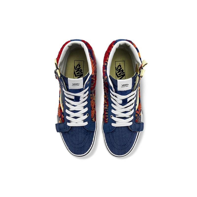 Vans Shoes Skate Shoes 'Blue Red' Vans VN0A3WM1ABG