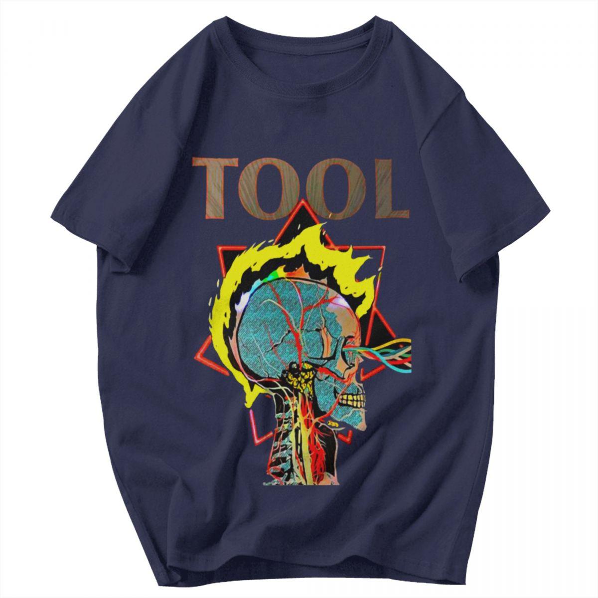 

Men T Shirt Tool Metal Music Band Trending Summer Y2K Graphic Oneck Unisex Clothing T Shirts 4XL