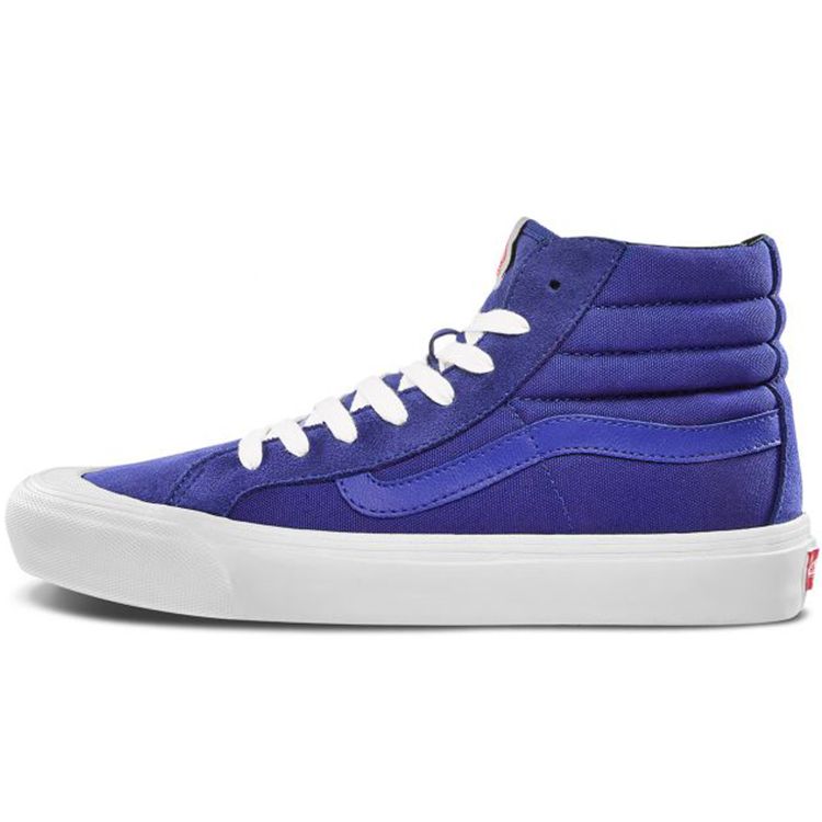 

Vans Стиль 138 OG LX Высокие кеды для скейтбординга Синяя шахматная доска Унисекс кроссовки VN0A3DP9VQD 41