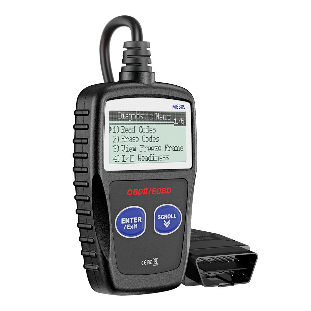 Cititor de coduri de scanare OBD2 auto Scanner de defecțiuni ale motorului CAN Instrument de scanare de diagnosticare pentru toate mașinile cu protocol OBD II din 1996
