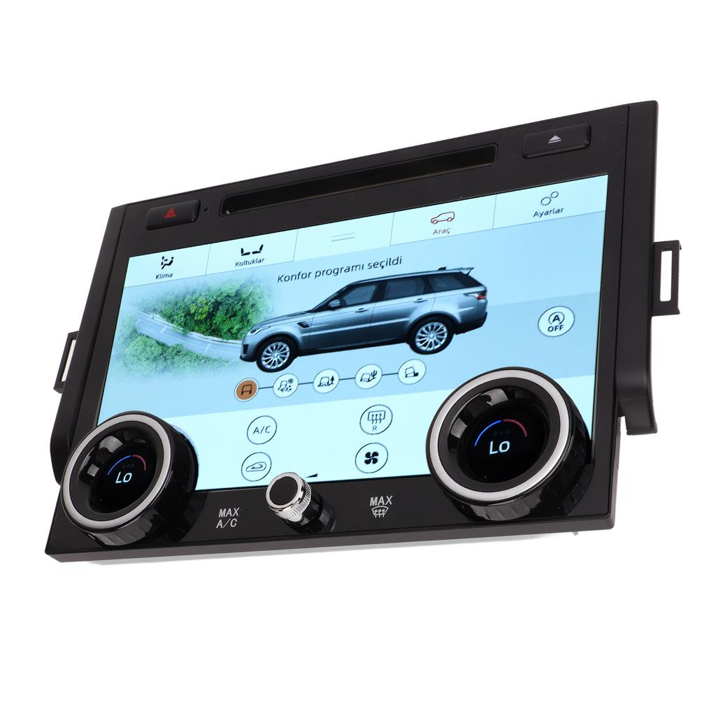 AC Panel 10in LCD Touch Screen with CD Slot Climate Control Panel Replacement for Land Rover Range Rover Sport L494
