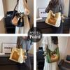 DOSARRIBA Canvas Tote Bag, CrossbodyShoulder Bag, Large Capacity, Zippered Cloth, Interior and Exterior Pockets, Ultra-Lightweight (480g), Unisex,