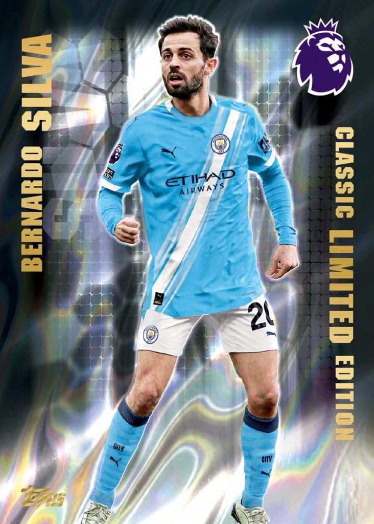 Topps Premier League Starter Pack Includes 10 new trading a a checklist 1 Gold Lion 2025/26 cards, binder, + card.