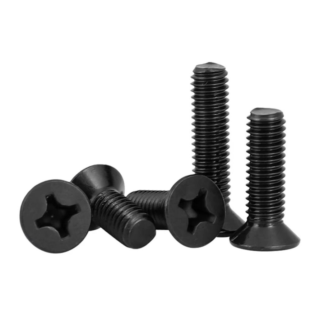 20 Pcs M4 Flat Head Screws Stainless Steel Countersunk Head Screws New Machine Screws