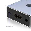 Metal 4K60Hz For HDTV Switcher With Intelligent Chip 2 Way Auto Signal Switching for Gaming Consoles