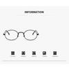 New Fashionable Ultra Light Oval Frame Women'S Myopia Glasses With Small Frame High-End Luxury Anti Blue Light Glasses