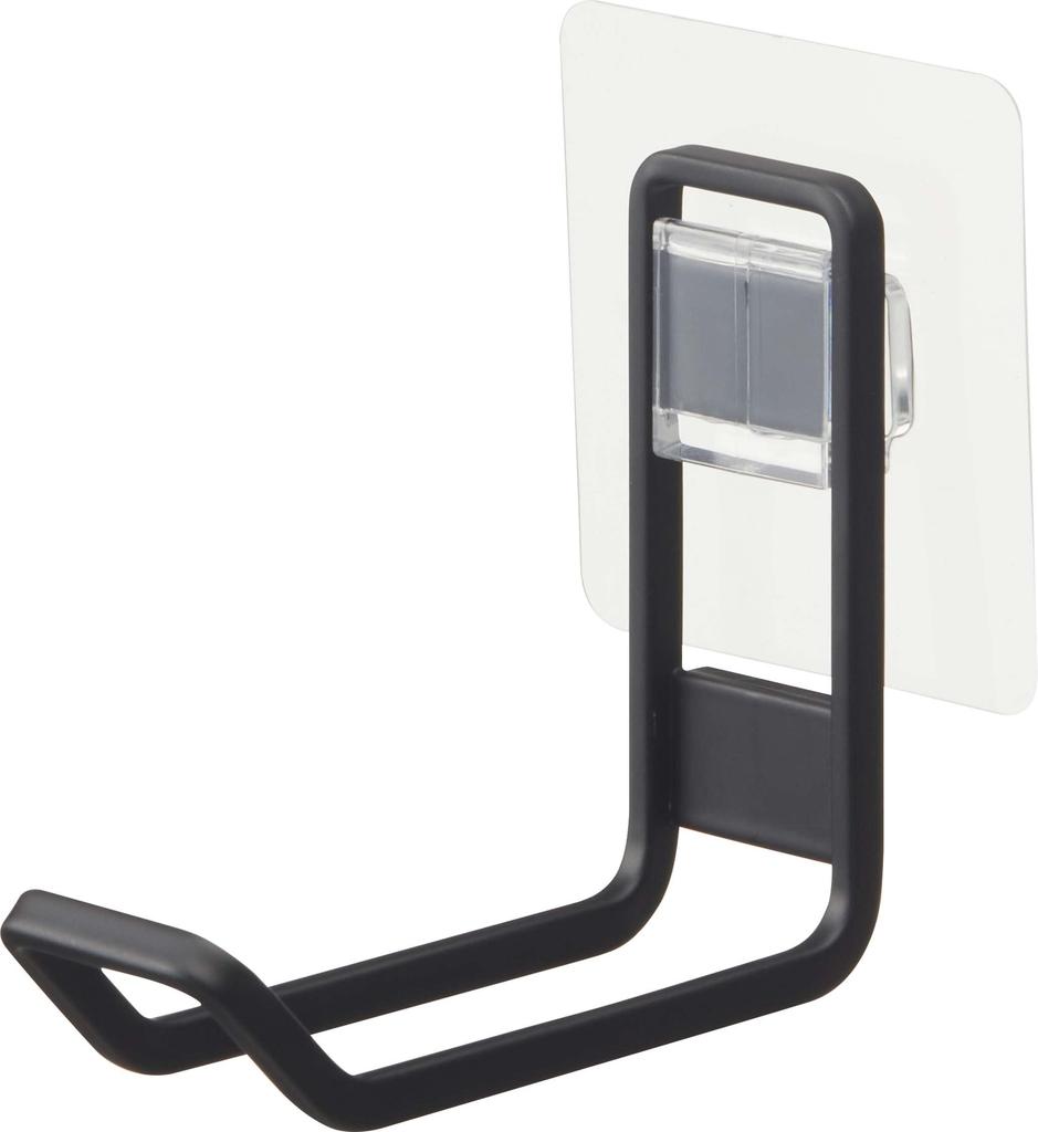 Yamazaki Jitsugyo 5992 Filmhaken Toilettenartikel Aufbewahrungshaken Schwarz B x T x H Haken Nicht Tower Zusätzliche Toilettensitzaufbewahrung Reinigungsmittelaufbewahrung