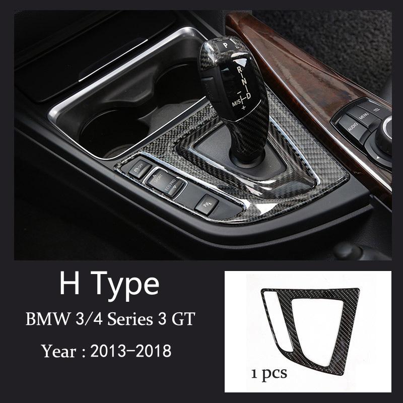 Car Inner Center Console Gear Shift Box Sequins Cover Trim Strips Sticker covers For BMW 3 4 Series 3GT F30 F31 F32 F33 F34 F36