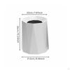 Modern Decorative Garbage Bin Nordic Design Double Layer Trash Can Large Capacity Geometric