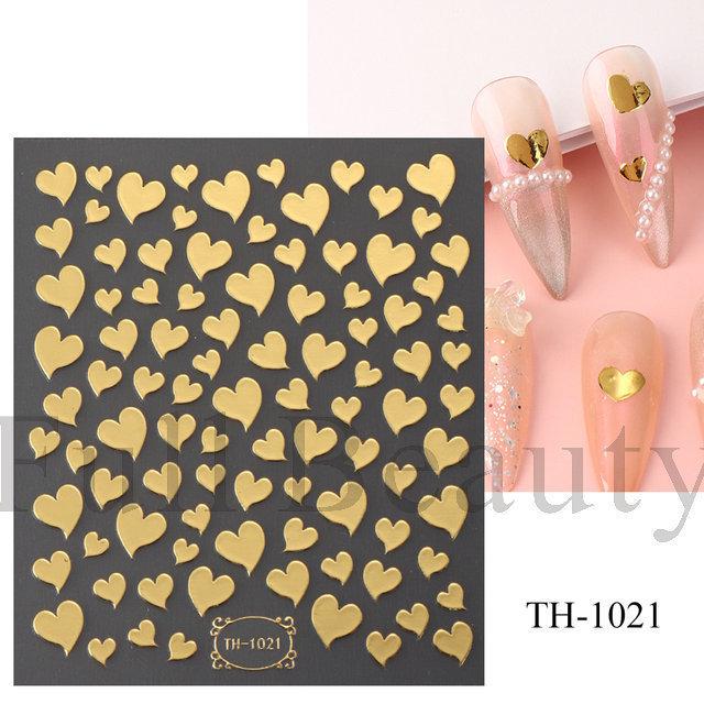 Nail Art Sticker Diablo Series European And American Halloween Laser Spider Scorpion Thin Fortitude Back Glue Nail Sticker
