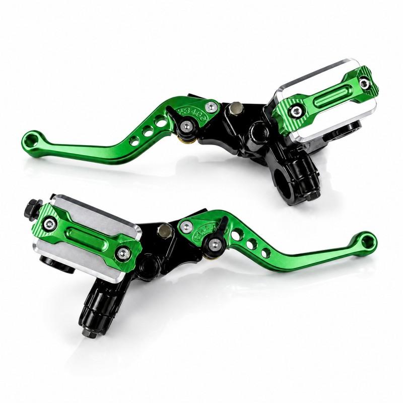 CNC Aluminum Motorcycle Front Brake Master Cylinder 22mm Hydraulic Disc Pump Off-Road ATV Dirt Bike Upgrade