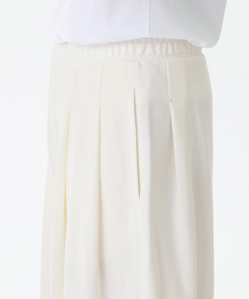 MUSINSA STANDARD Double Knit Three-Pleat Wide Lounge Sweatpants [Cream]