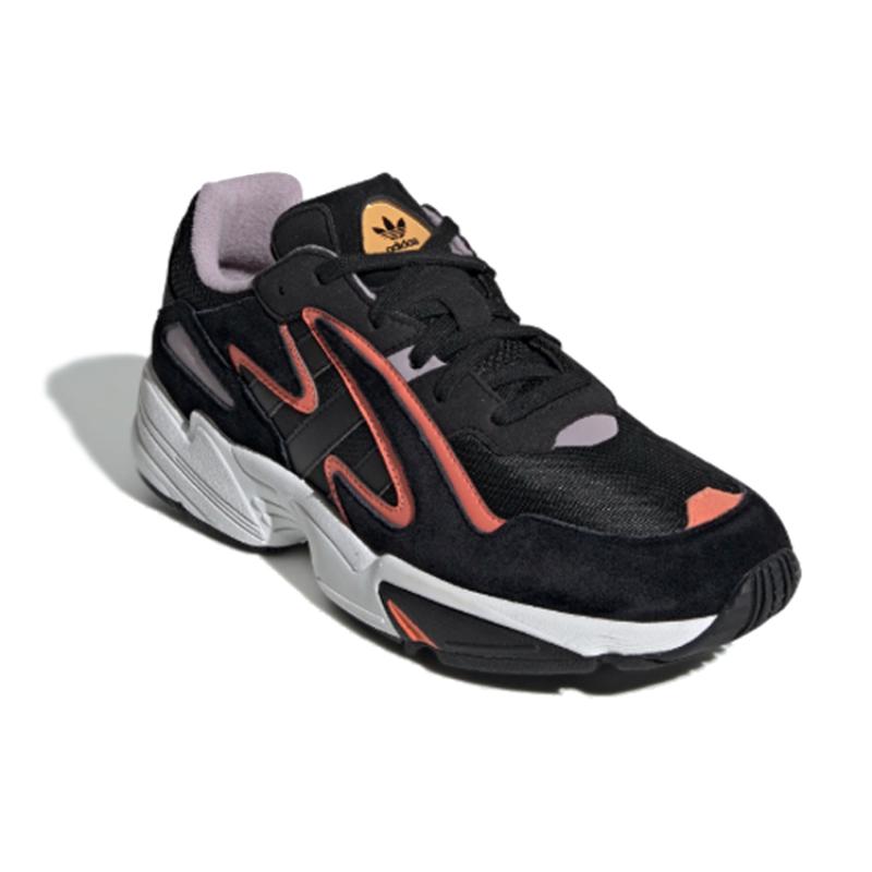 Adidas Yung 96 Chasm Black Coral Sneakers EE7234