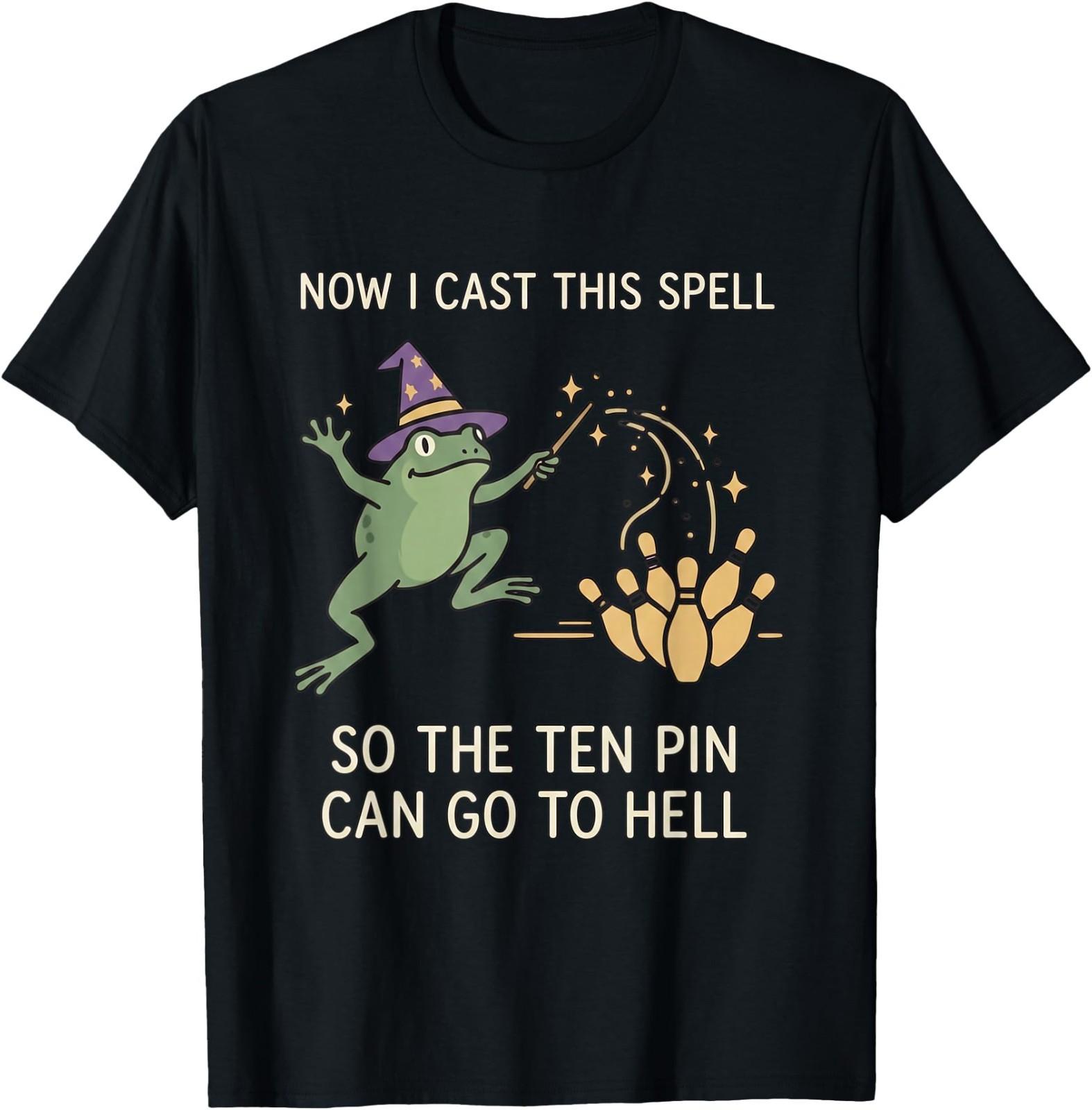 Now I Cast This Spell So The Ten Pin Can Go Back to Bowling T-Shirt M