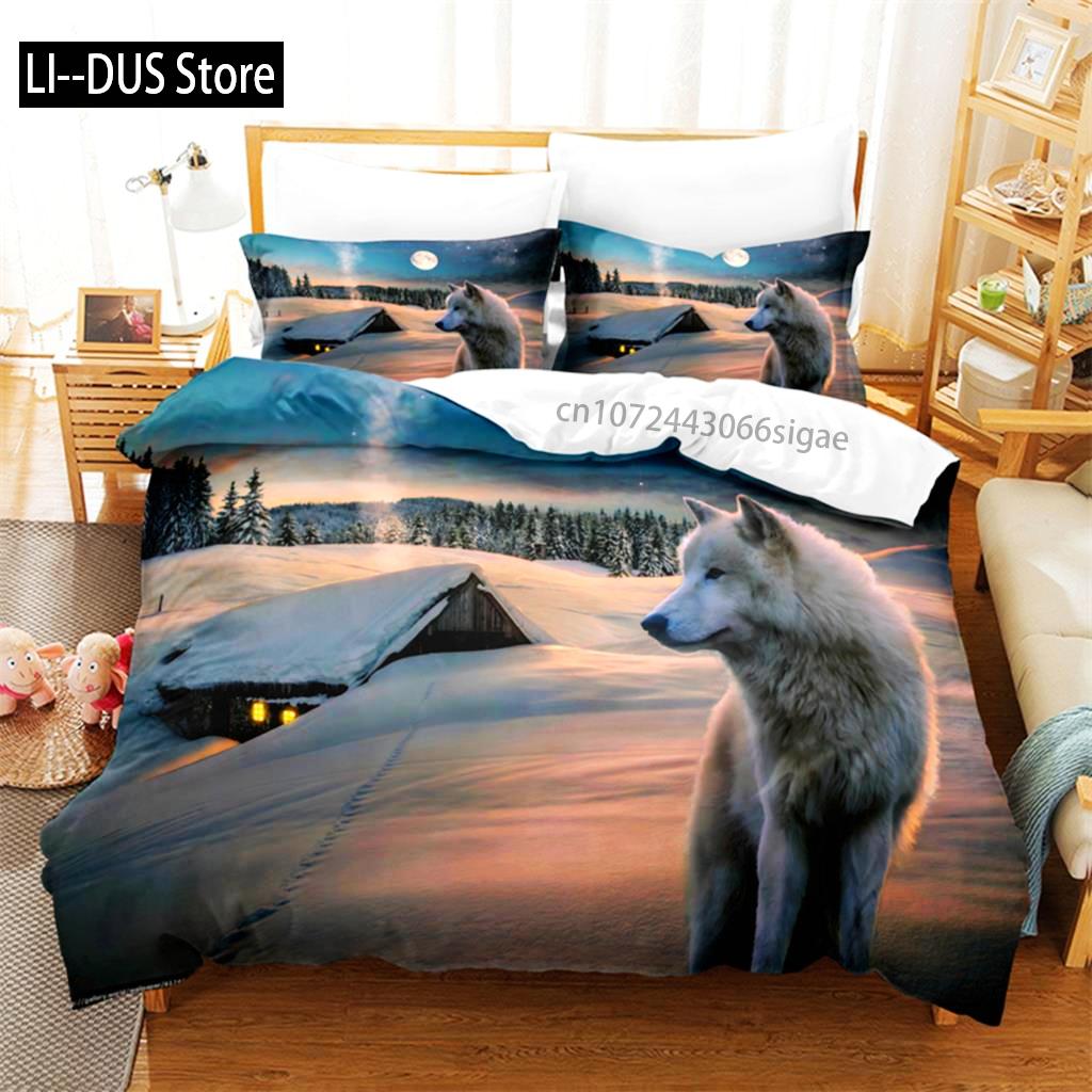 Ferocious Animals Bedding Set Duvet Cover Set 3d Bedding Digital Printing Queen Size Bedding Set Fashion Design
