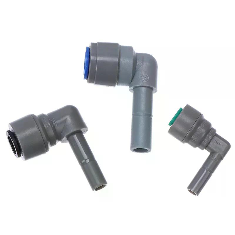 6.35MM 8MM 9.5MM Male To Female Elbow Plastic Quick Connect Pipe Hose Connector Push-in Fittings Joint