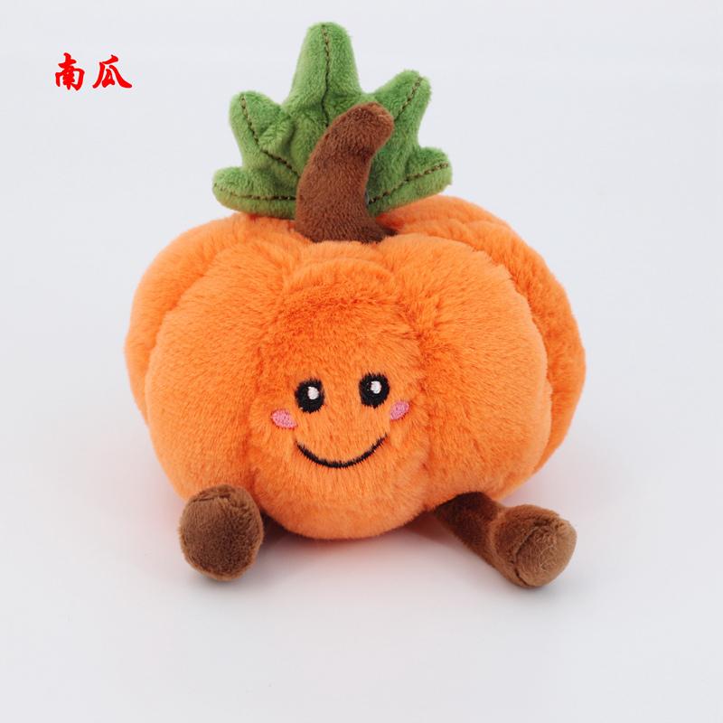 Halloween Pluche Speelgoed Schattige Pompoen Mummie Skelet Gevulde Groente Poppen Grappige Cartoon Tas Hanger Pluche Sleutelhangers Cadeaus Meisje 10cm