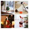 Christmas Goose Costume Felt Fabric Seasonal Goose Figurines Costume Handmade Festive Outfit Table Desk Decoration