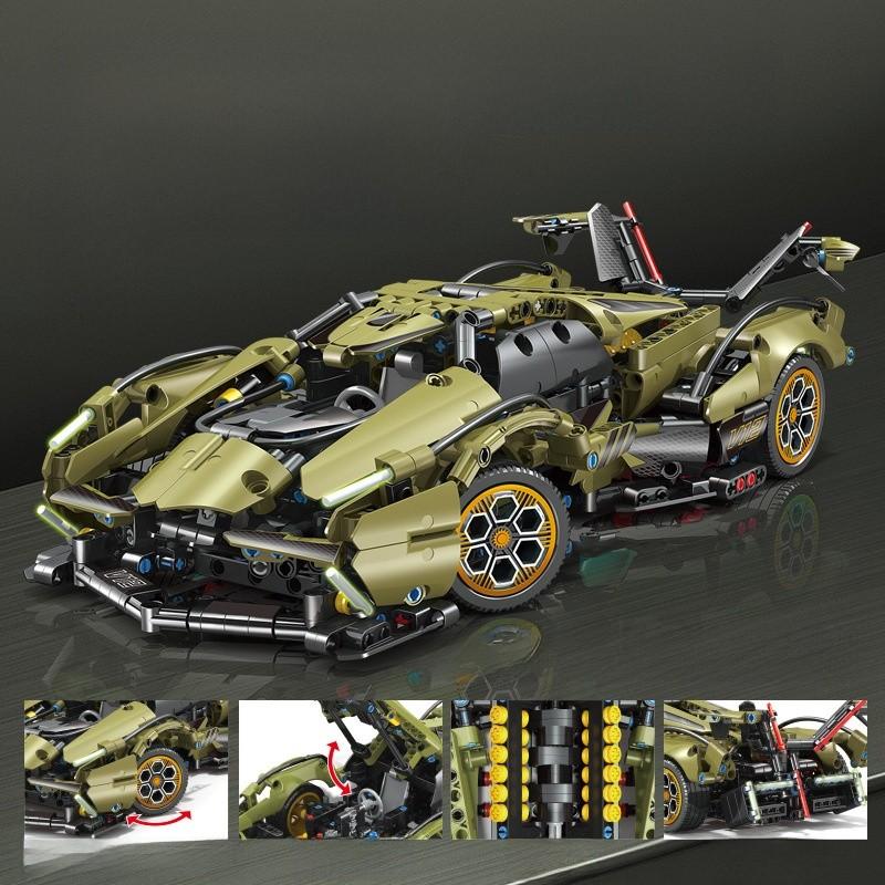 Martin V12 Aston Assembly Building Blocks Toys For Kids And Gift Collectors